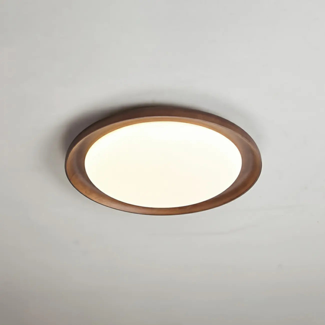 Plafonnier LED encastré finition naturelle pour chambre