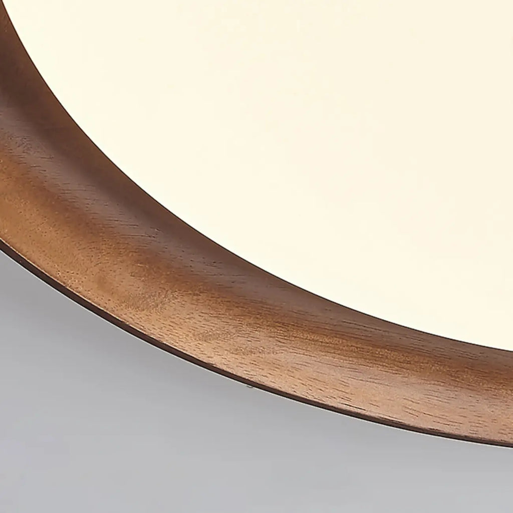 Plafonnier LED encastré finition naturelle pour chambre