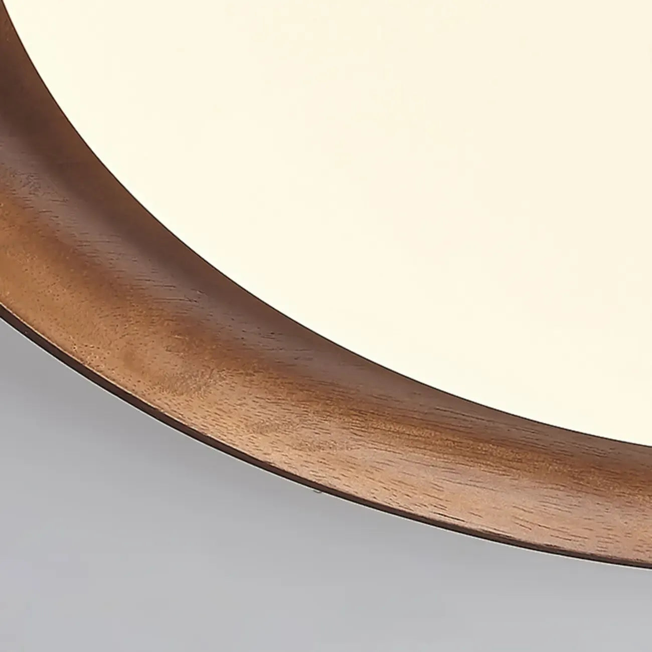 Plafonnier LED encastré finition naturelle pour chambre