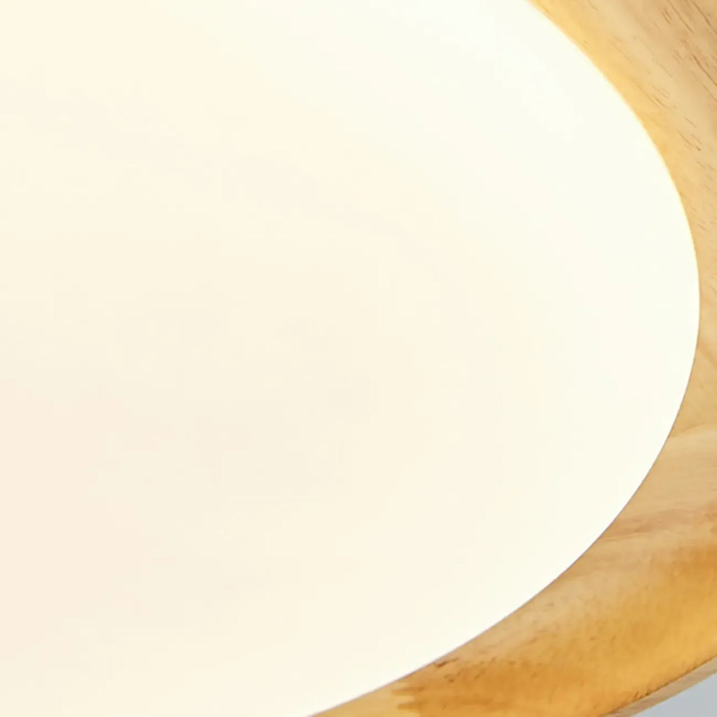 Plafonnier LED encastré finition naturelle pour chambre