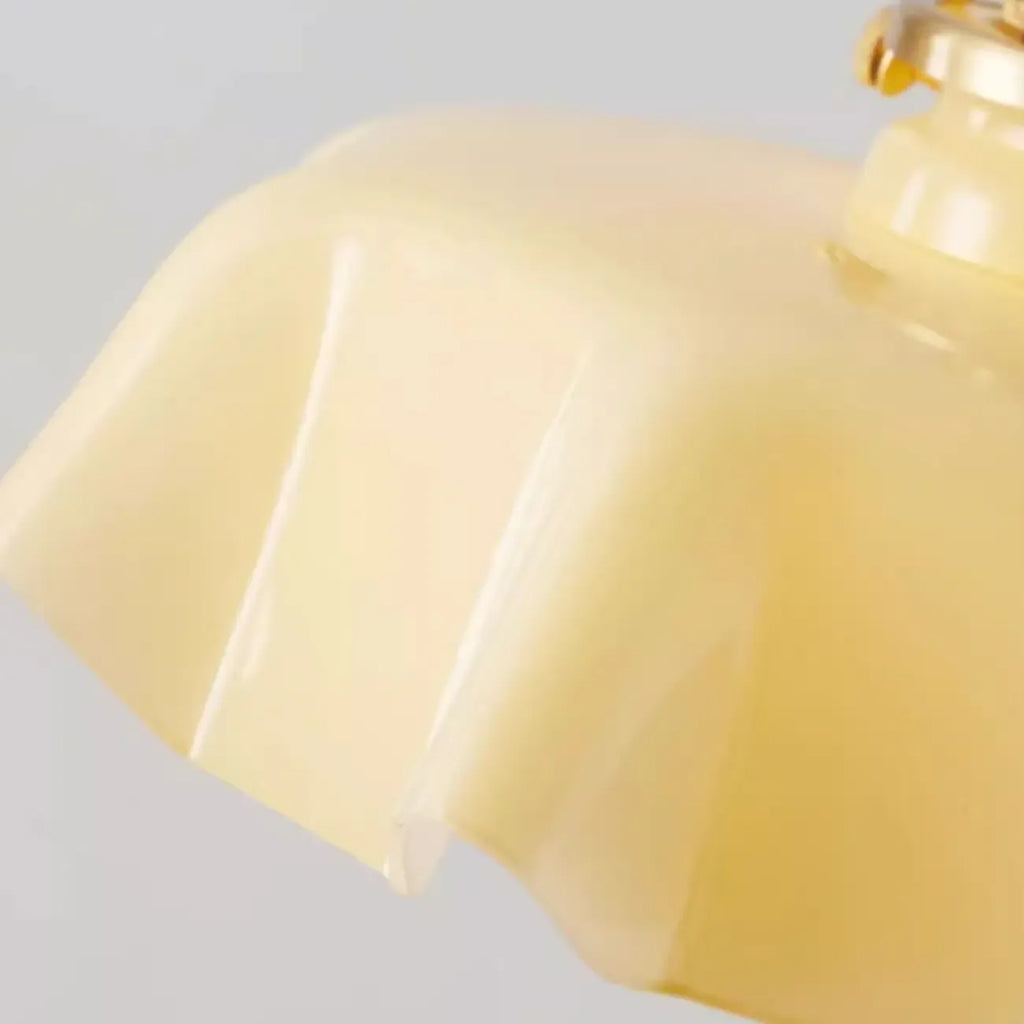 Suspensions en verre coloré à 3 lumières pour îlot de cuisine