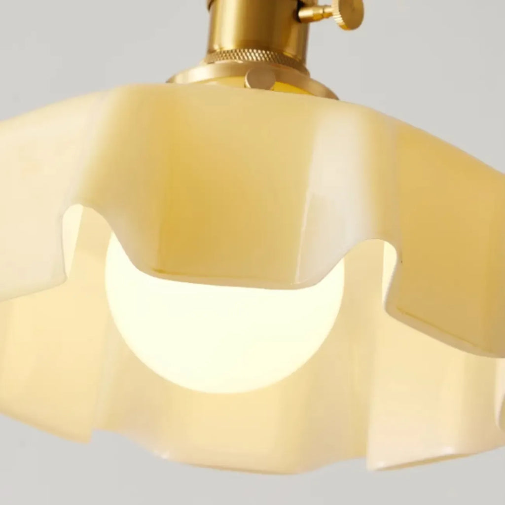 Suspensions en verre coloré à 3 lumières pour îlot de cuisine