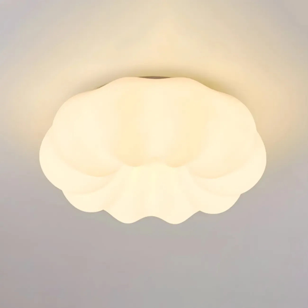 Plafonnier LED géométrique blanc moderne à intensité variable, encastré
