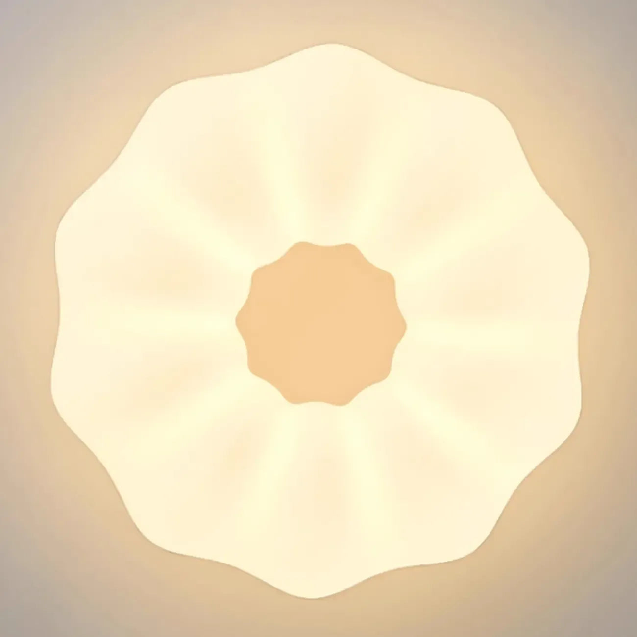 Plafonnier LED géométrique blanc moderne à intensité variable, encastré