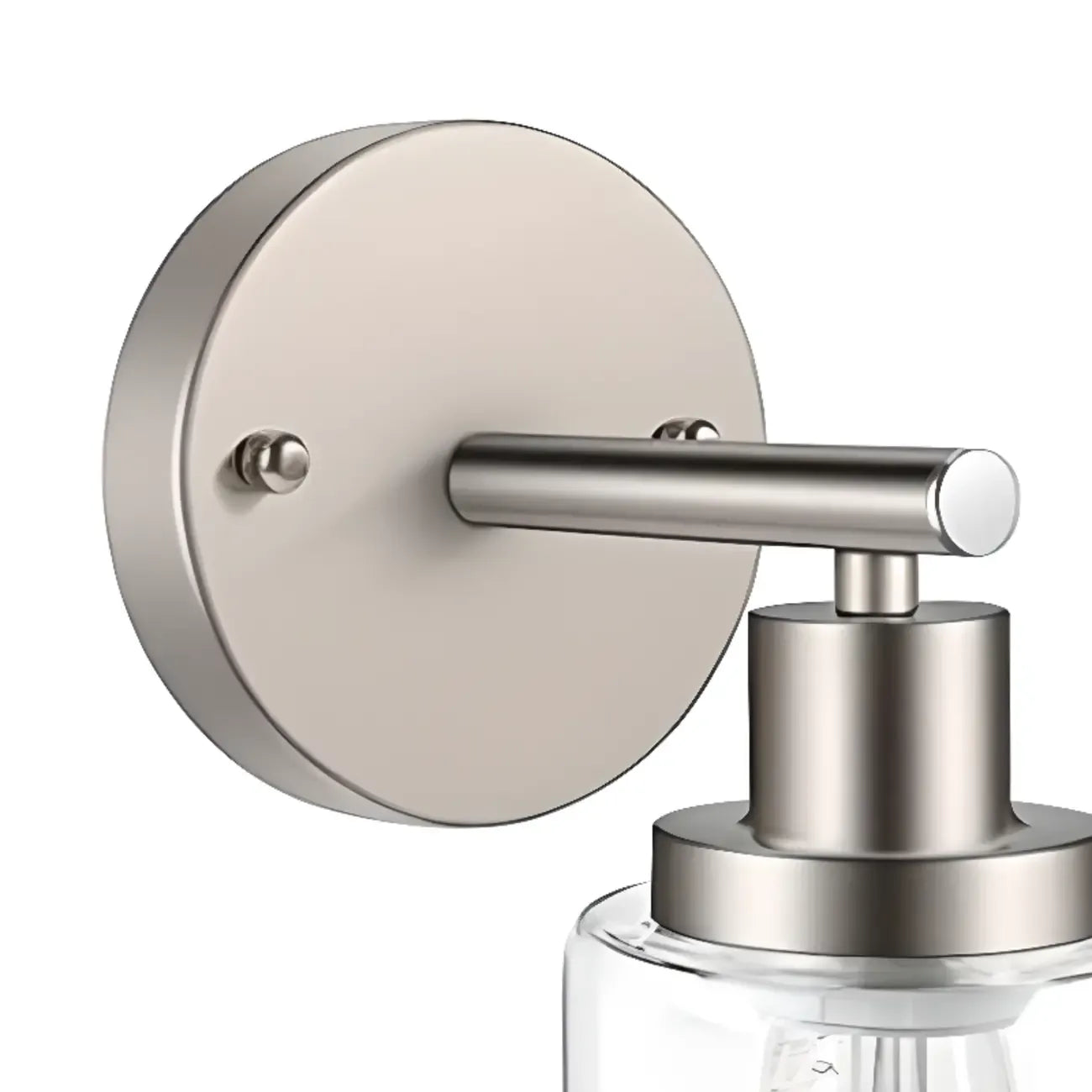 Applique murale cylindrique noire industrielle à 3 lumières pour salle de bain