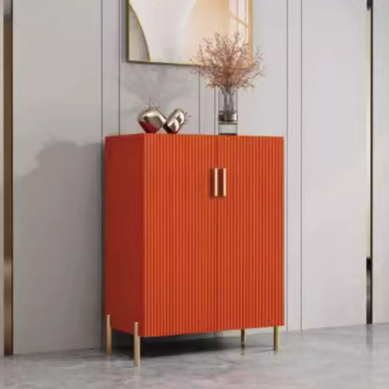 Meuble à chaussures moderne en bois pour petits espaces