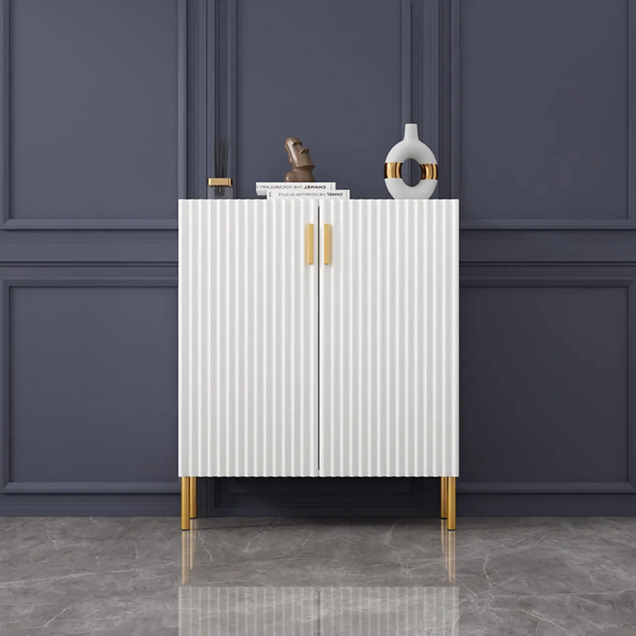 Meuble à chaussures moderne en bois pour petits espaces