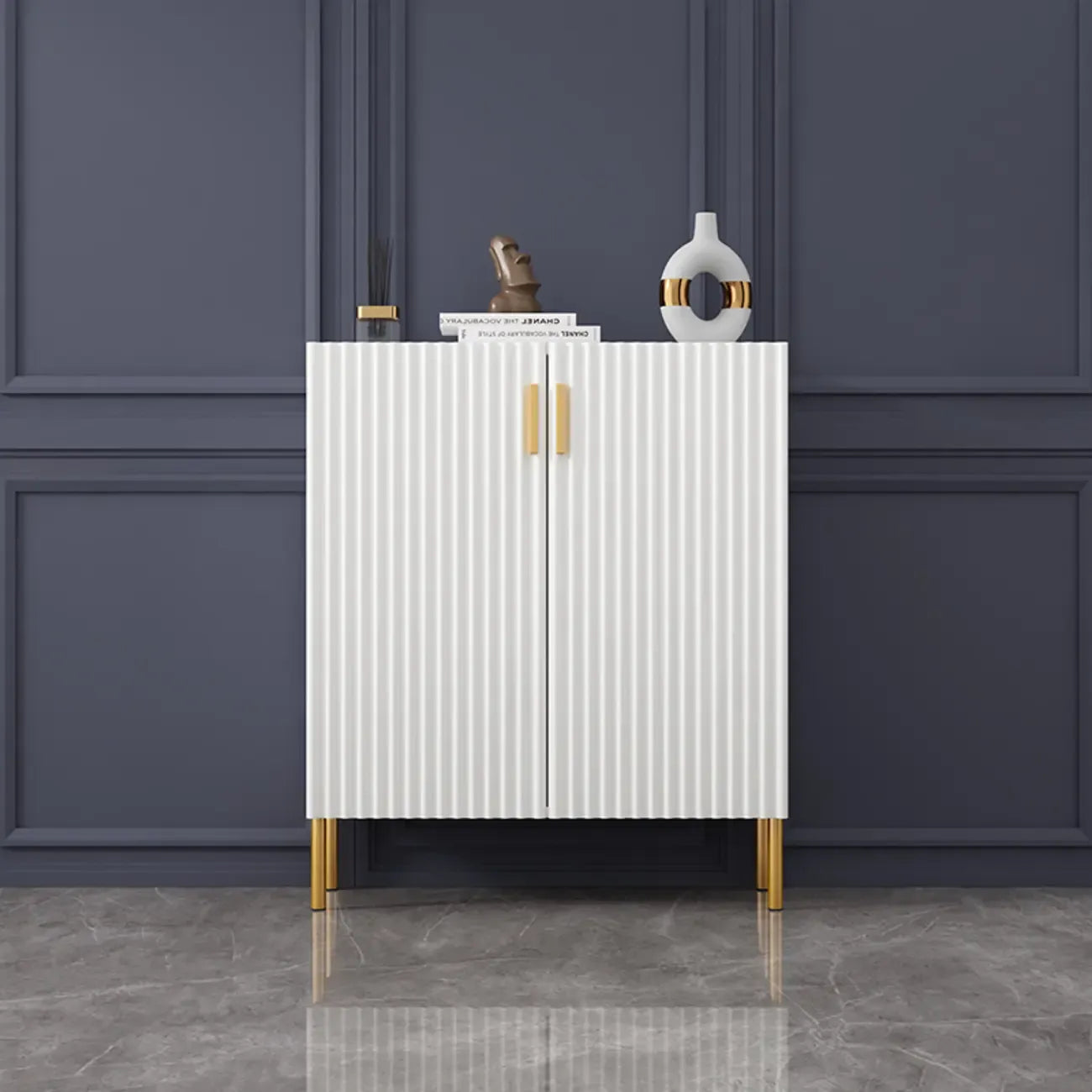 Meuble à chaussures moderne en bois pour petits espaces