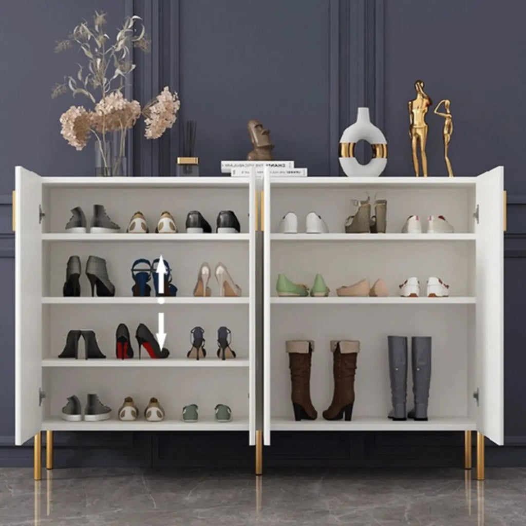 Meuble à chaussures moderne en bois pour petits espaces