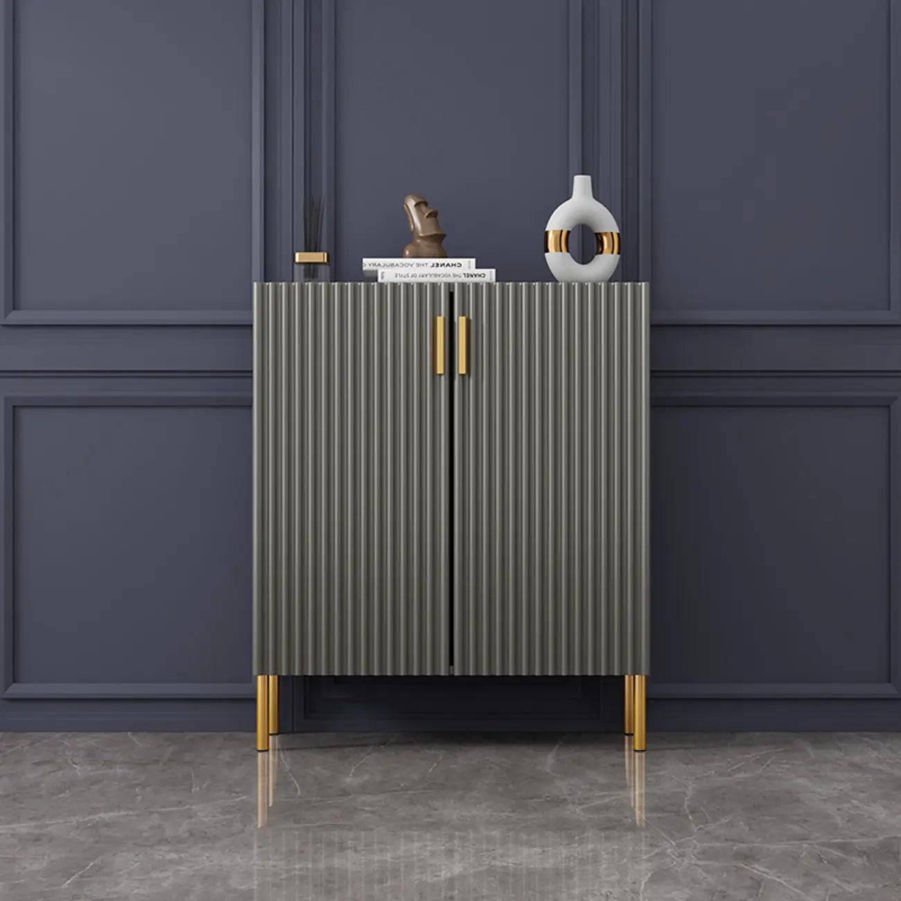 Meuble à chaussures moderne en bois pour petits espaces