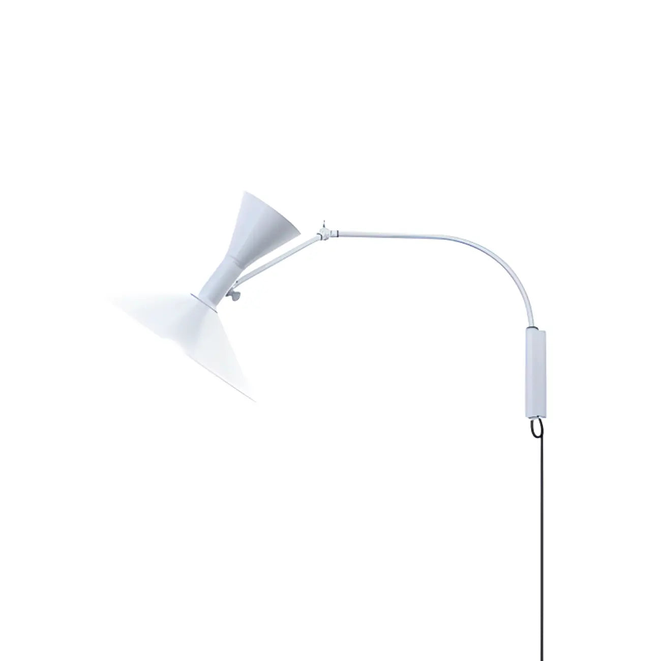 Applique murale moderne et minimaliste à bras articulé avec angle réglable