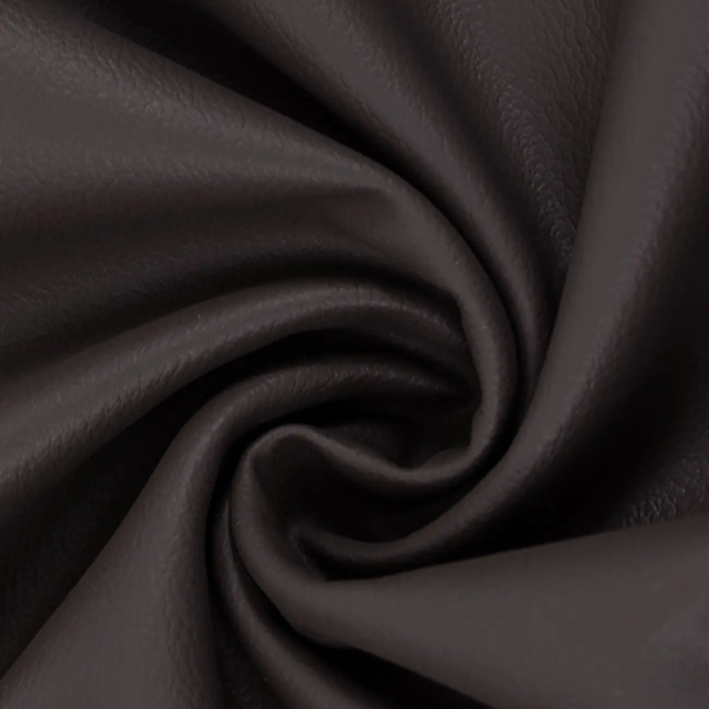 Fauteuil de direction inclinable moderne en cuir marron