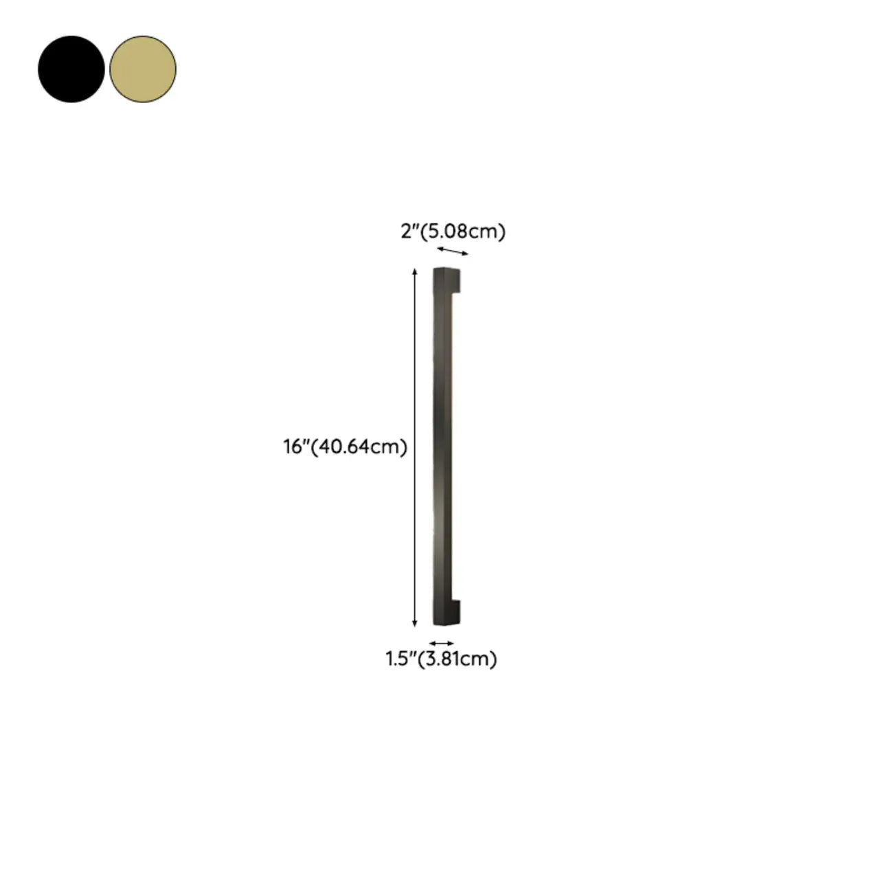 Applique murale minimaliste en tube de métal acrylique et LED