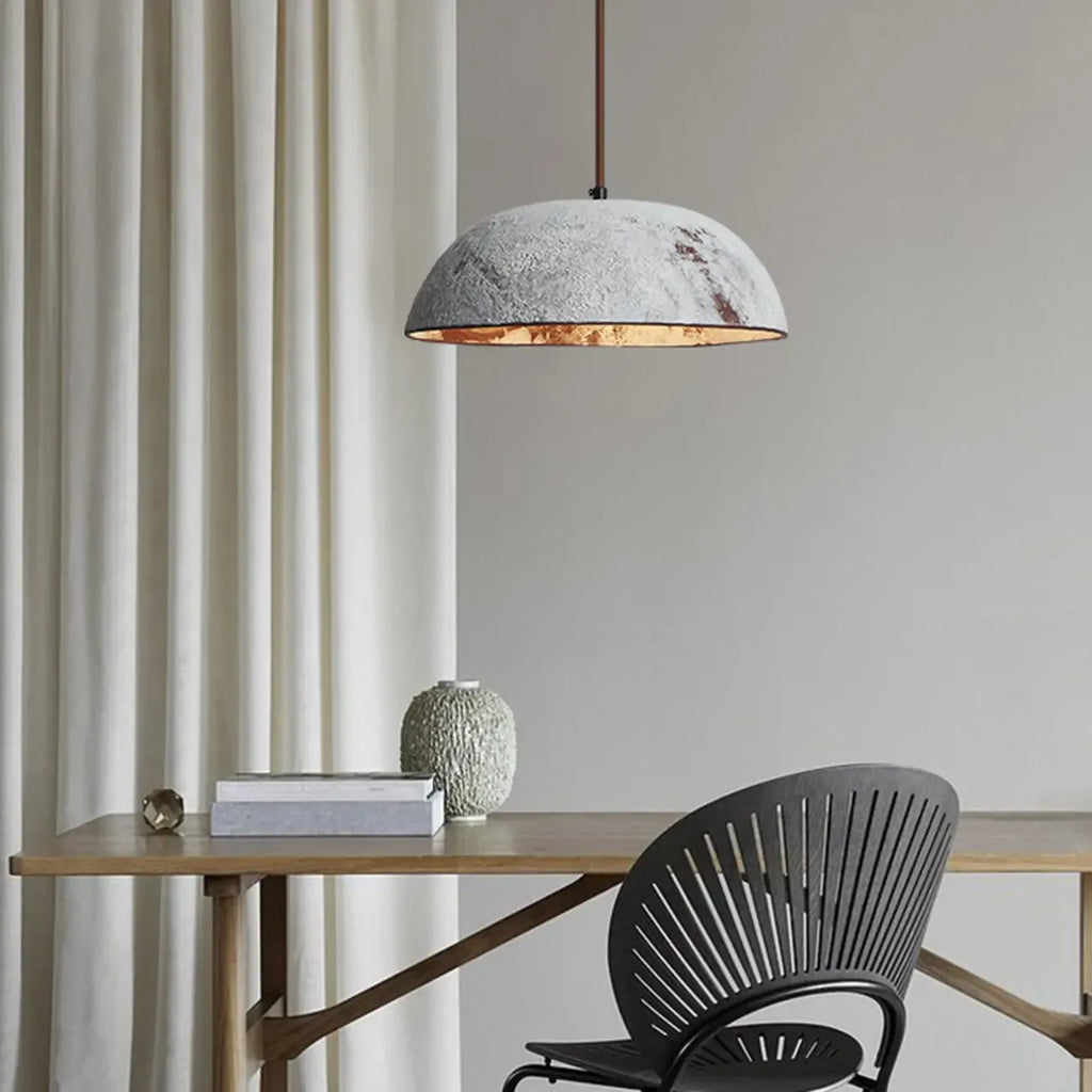 Suspension de cuisine moderne en céramique noire avec bol