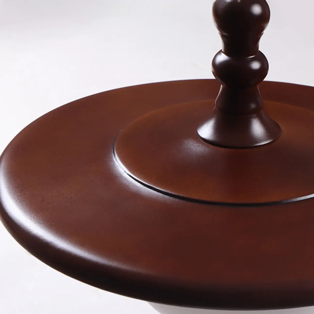 Suspension moderne en forme de disque de bois réglable pour îlot de cuisine