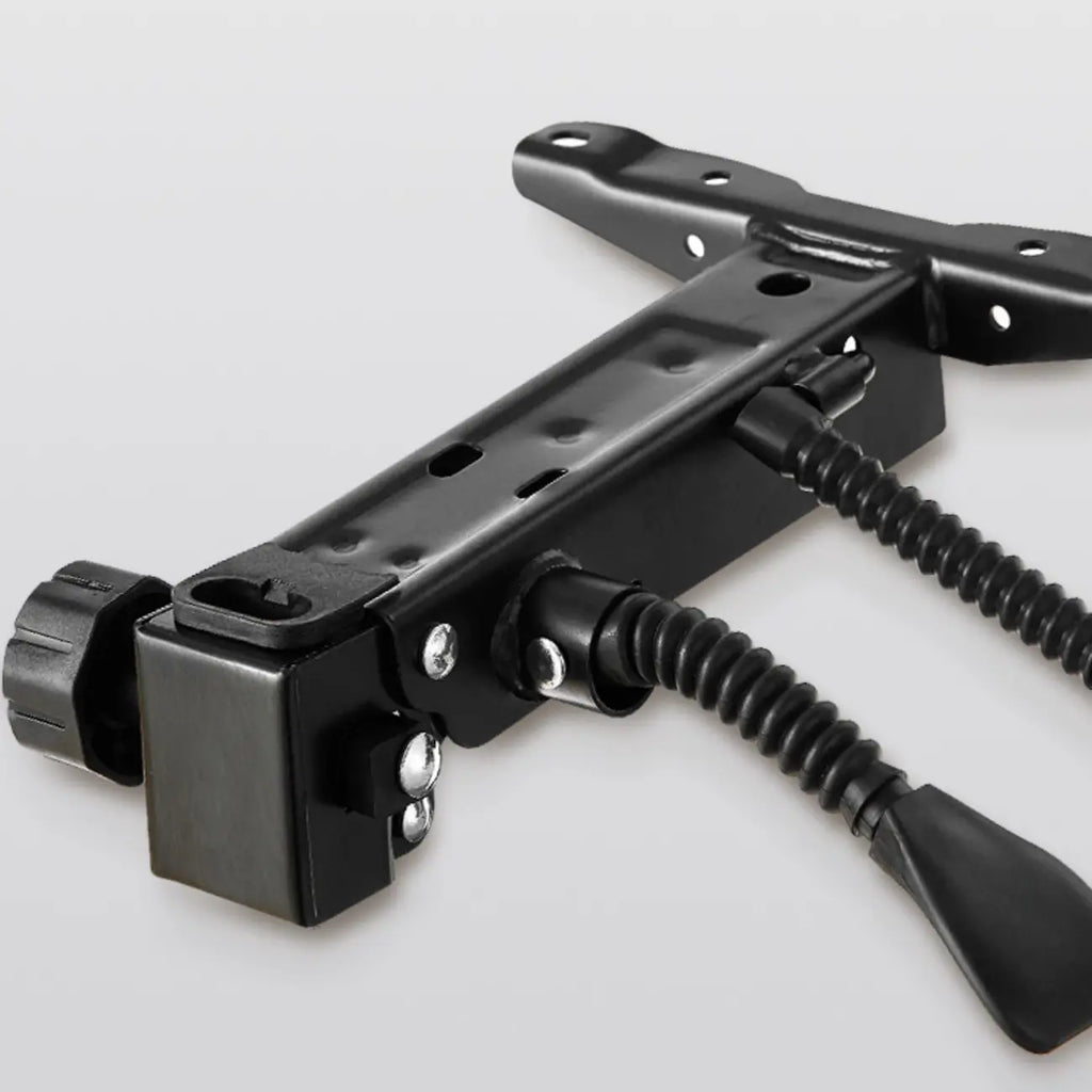 Fauteuil de bureau ergonomique inclinable en cuir marron