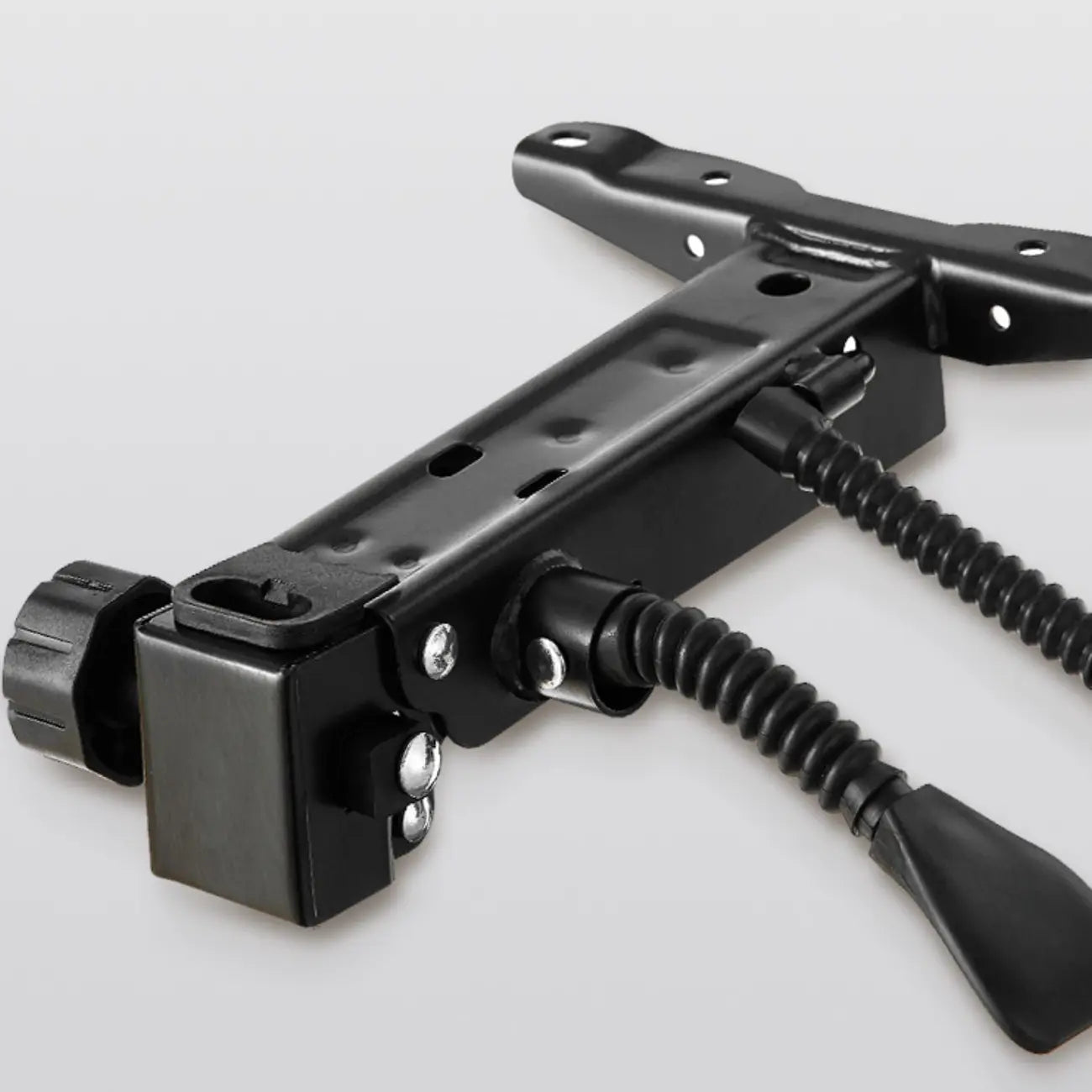 Fauteuil de bureau ergonomique inclinable en cuir marron