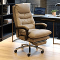Fauteuil de bureau inclinable en cuir rembourré, réglable