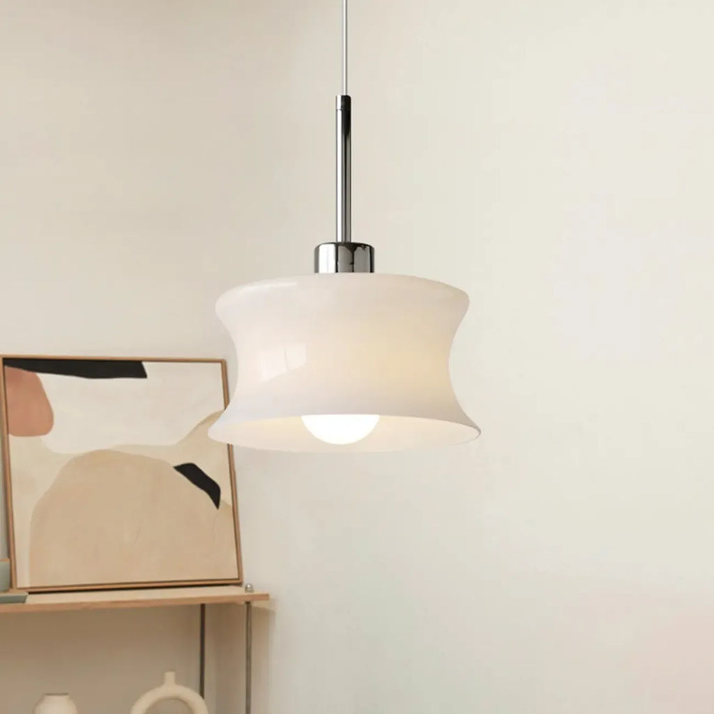 Suspension de cuisine moderne en verre globe réglable en hauteur