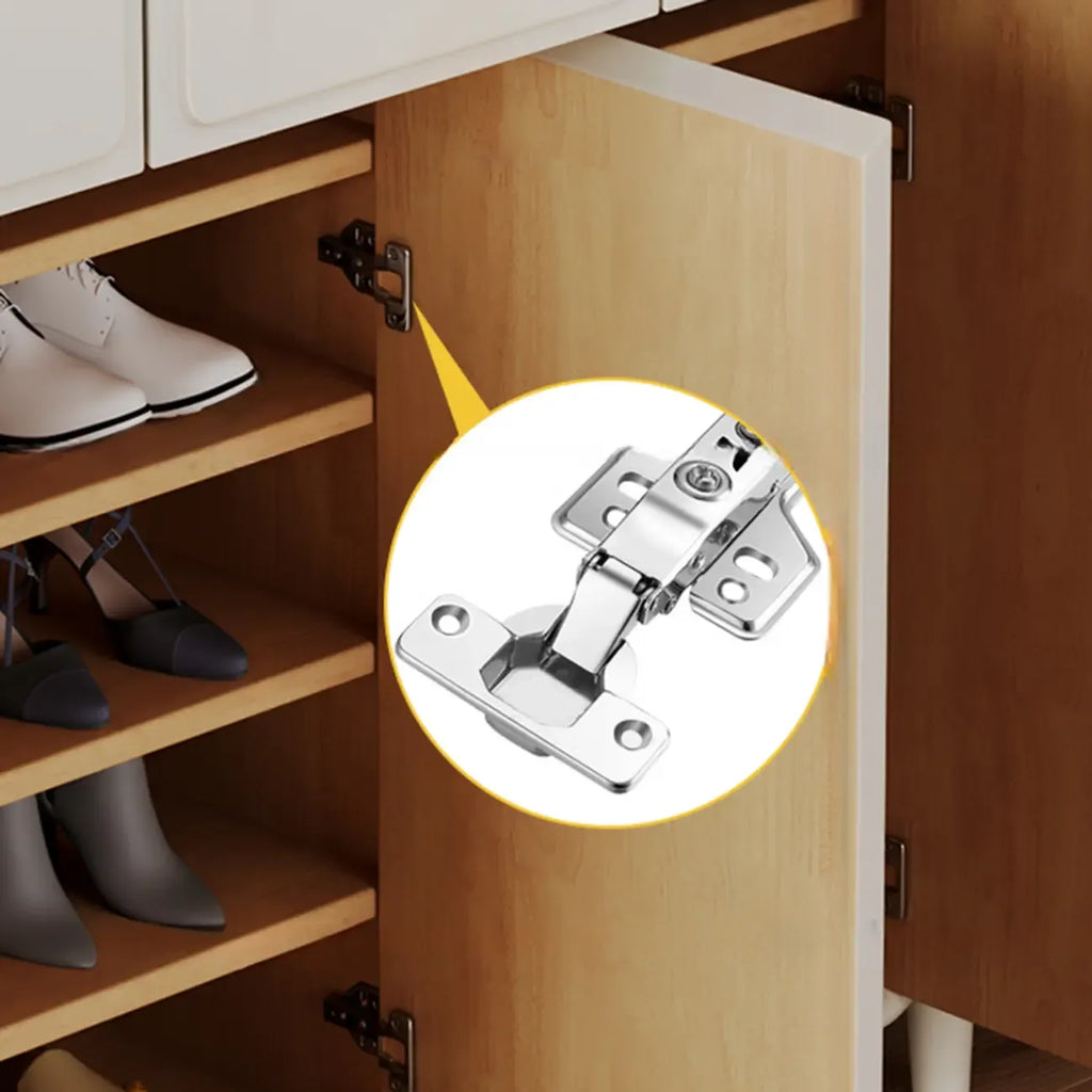 Meuble à chaussures d'entrée en bois massif blanc