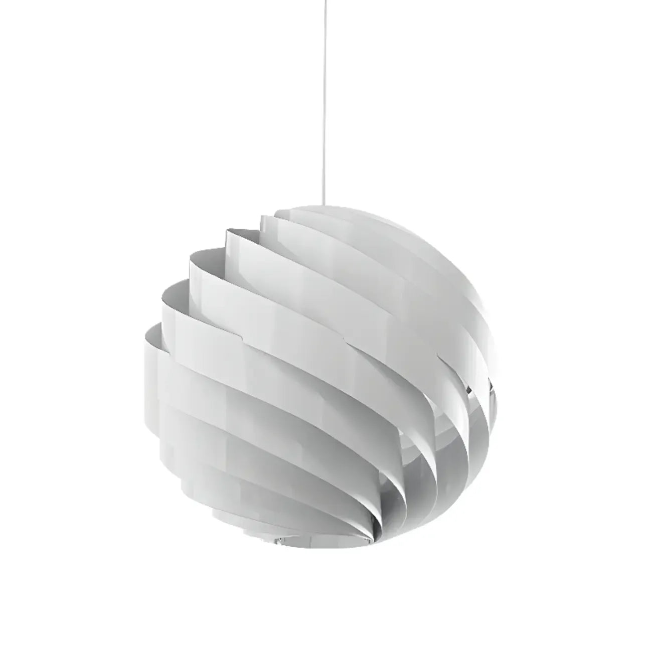 Suspension globe en aluminium artistique pour îlot de cuisine