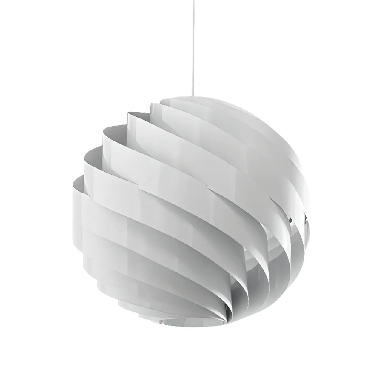 Suspension globe en aluminium artistique pour îlot de cuisine