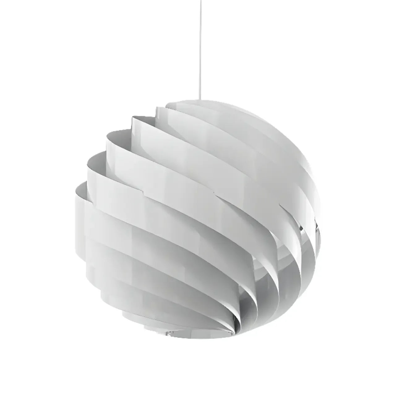 Suspension globe en aluminium artistique pour îlot de cuisine