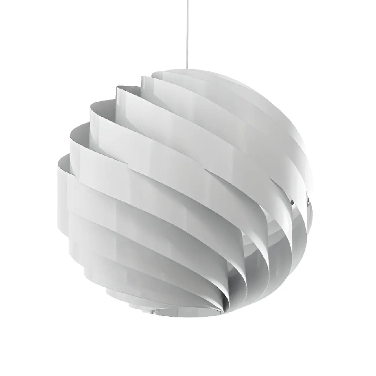 Suspension globe en aluminium artistique pour îlot de cuisine