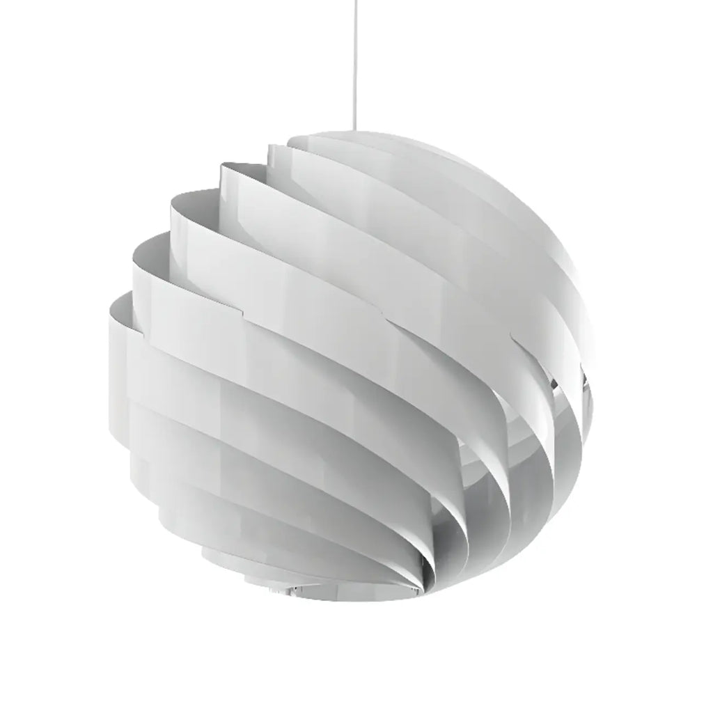 Suspension globe en aluminium artistique pour îlot de cuisine