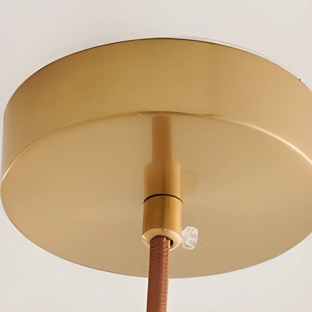 Suspension moderne en bois pour îlot de cuisine