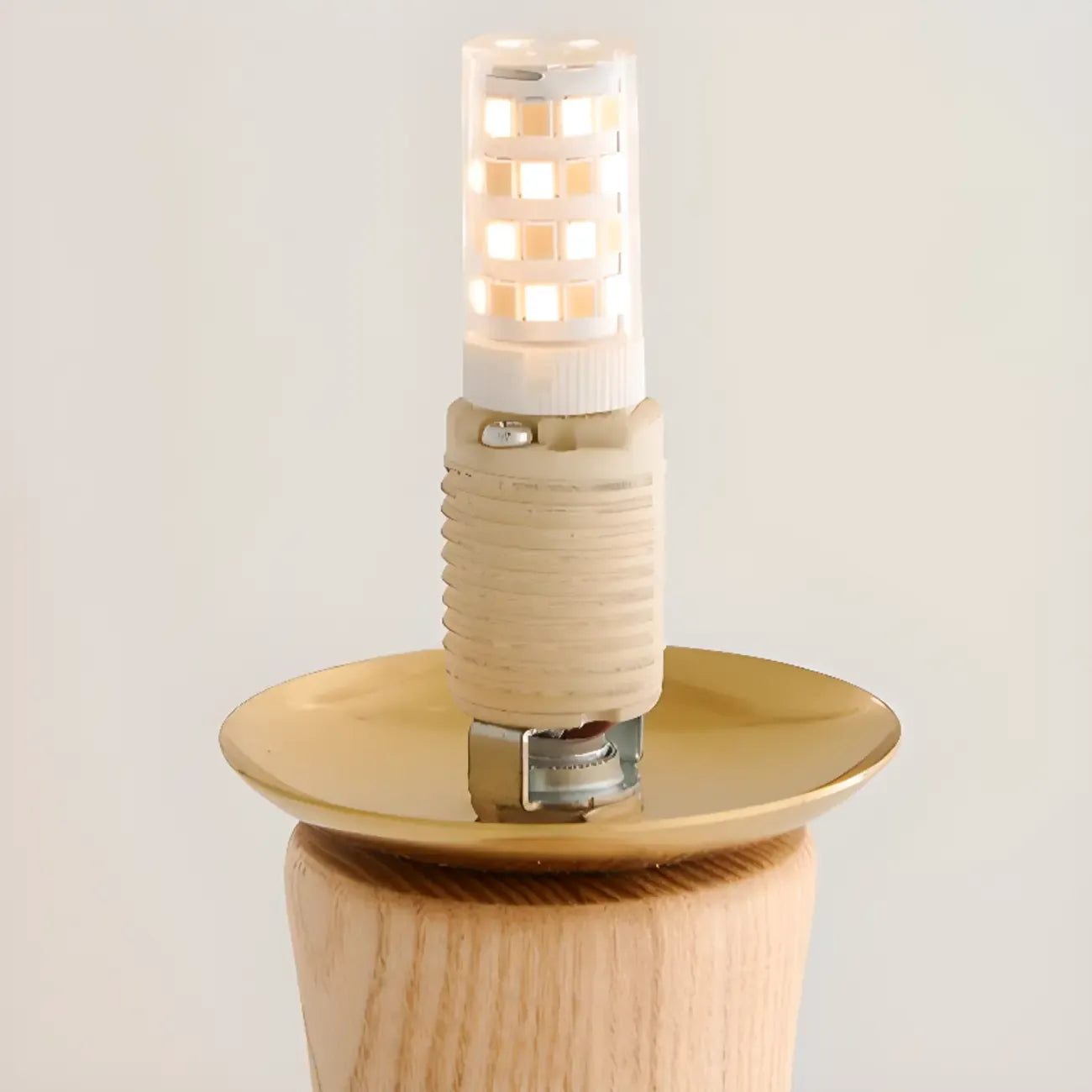 Suspension moderne en bois pour îlot de cuisine