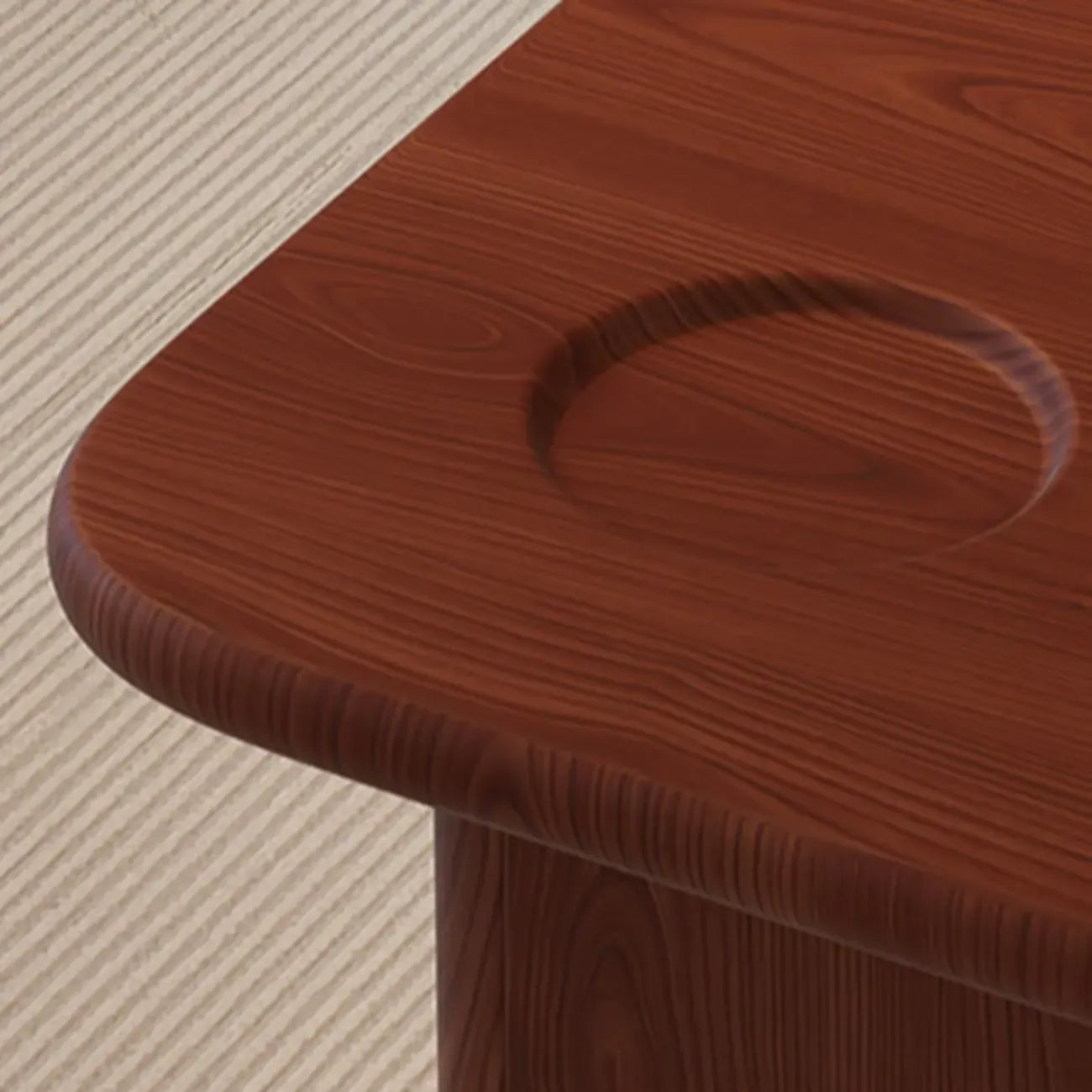 Table basse carrée en bois et métal avec plateau relevable et roulettes