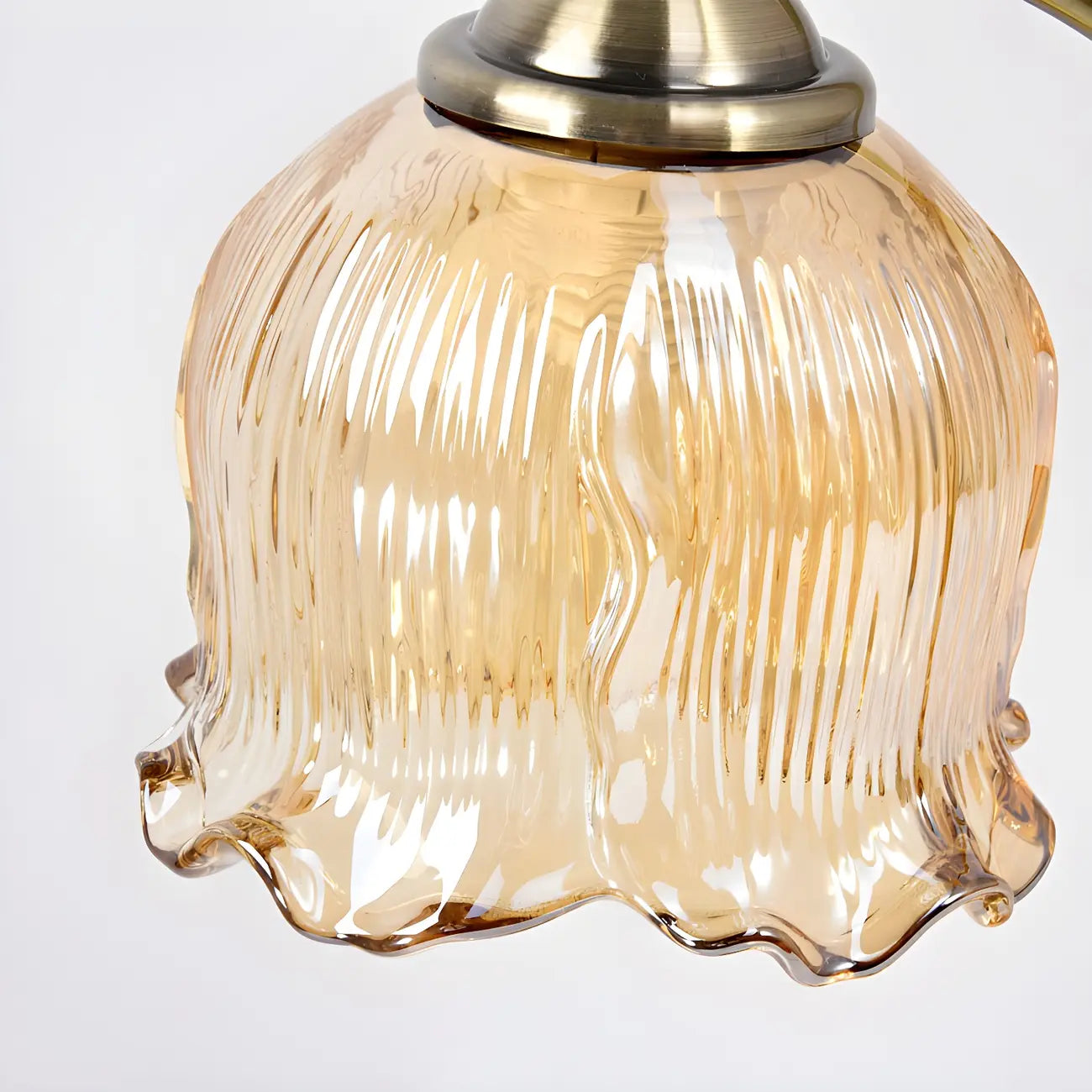 Lampe LED ambrée en forme de fleur pour chambre d'enfant