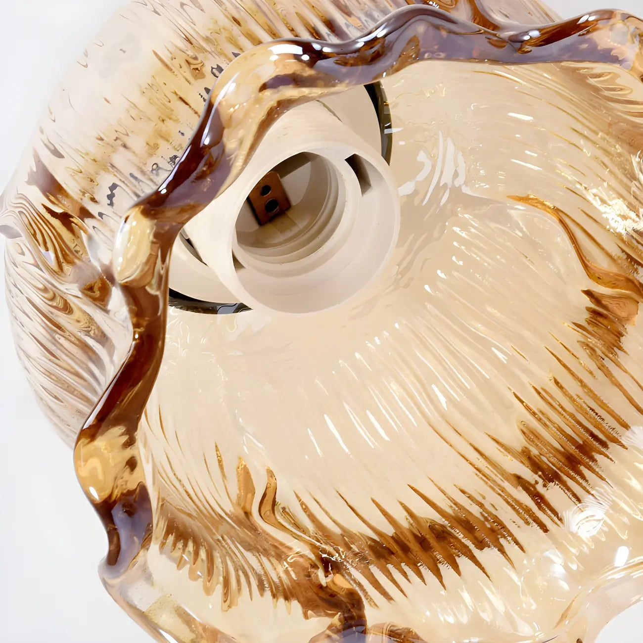 Lampe LED ambrée en forme de fleur pour chambre d'enfant