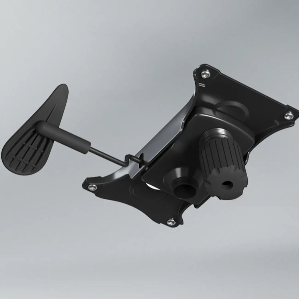 Fauteuil de bureau pivotant ergonomique moderne en cuir à dossier mi-haut