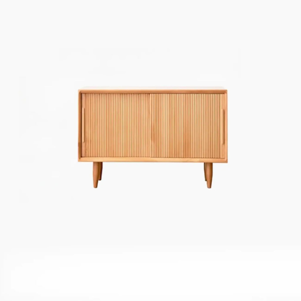 Banc de rangement à chaussures moderne en bois massif à 2 niveaux