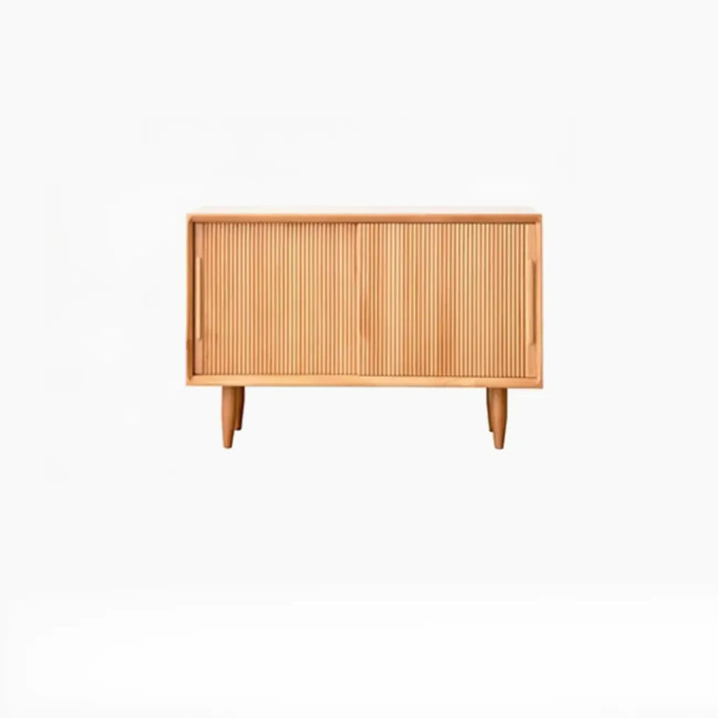 Banc de rangement à chaussures moderne en bois massif à 2 niveaux