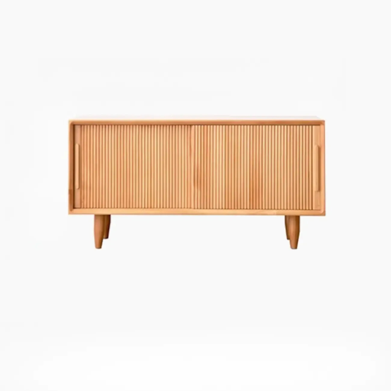 Banc de rangement à chaussures moderne en bois massif à 2 niveaux
