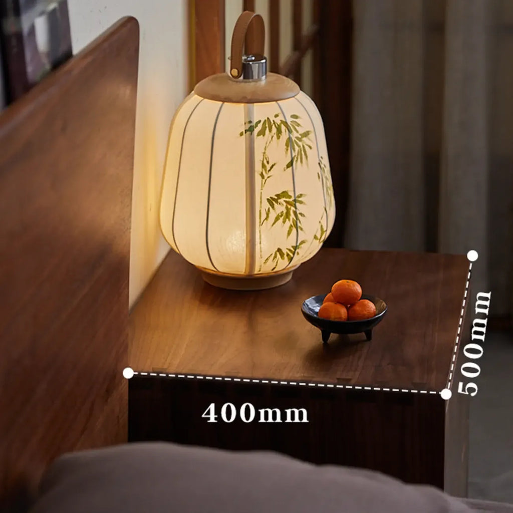 Table de chevet compacte et moderne en bois avec tiroir