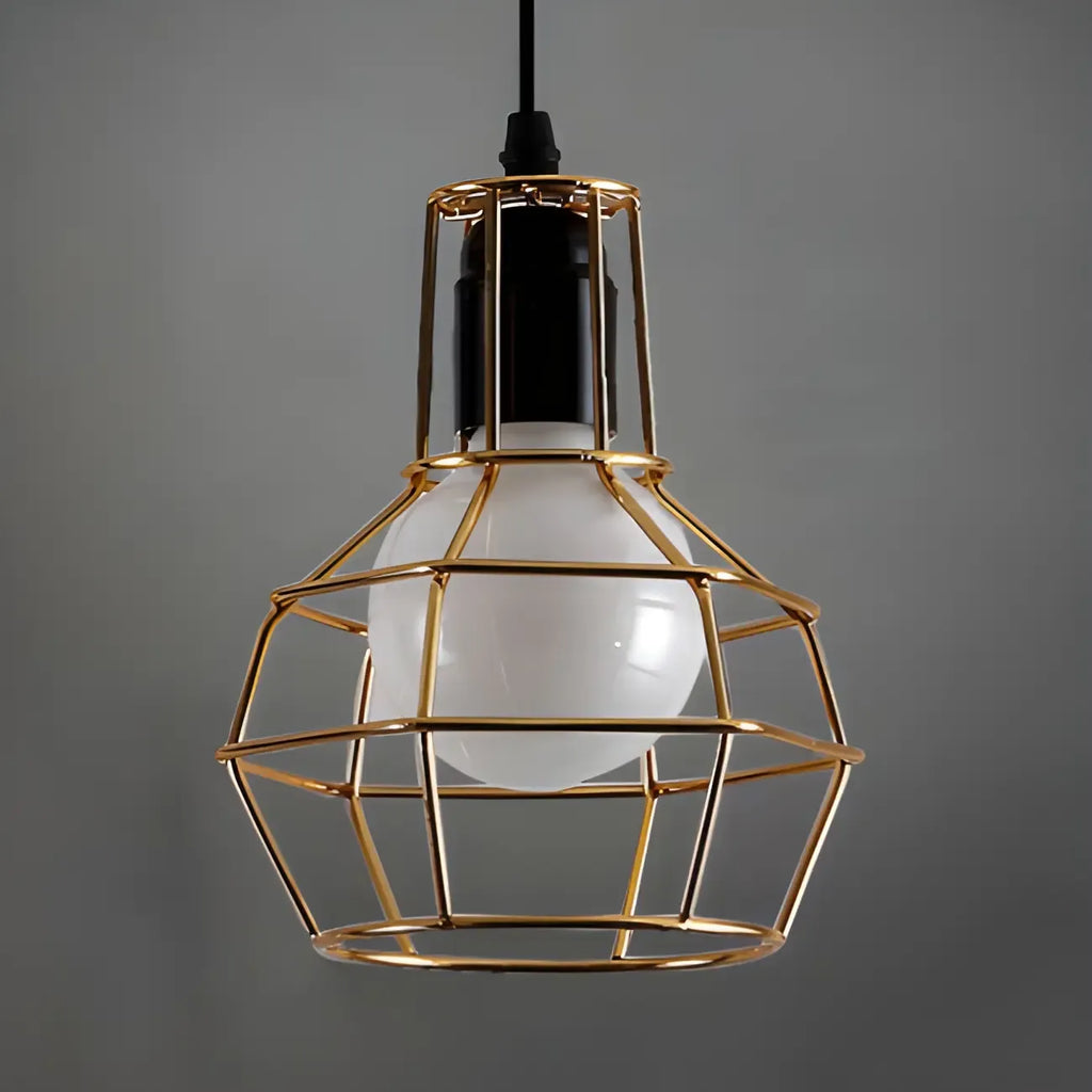 Suspension industrielle en métal pour îlot de cuisine