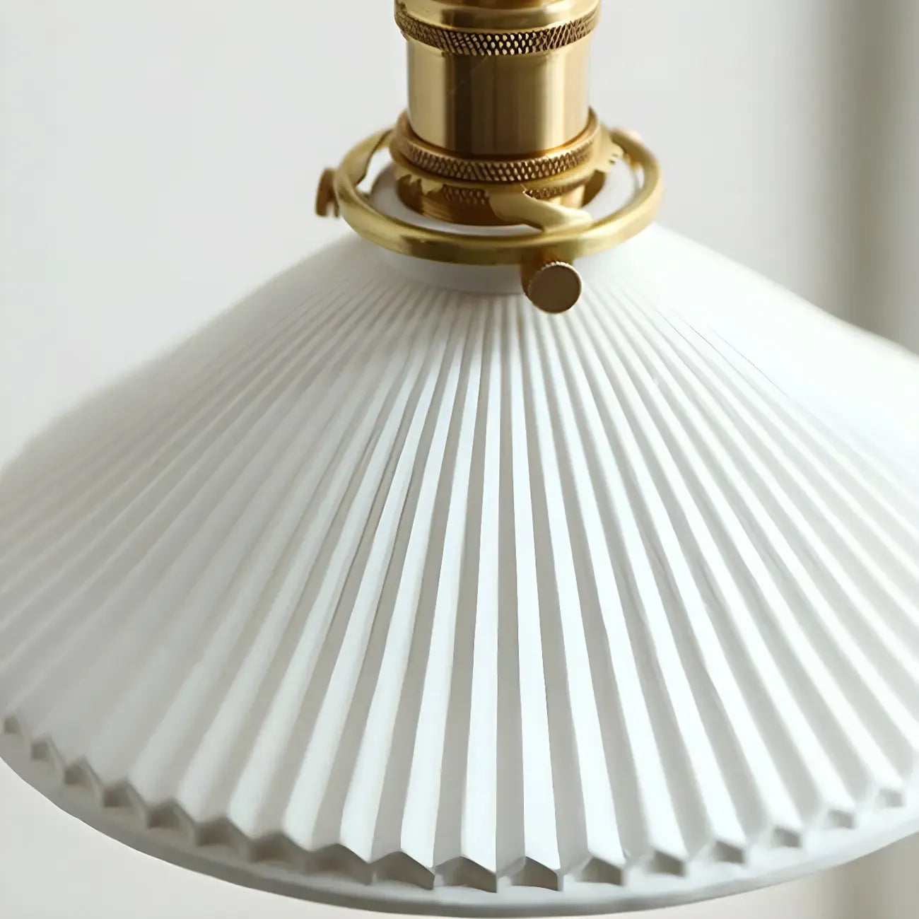 Applique murale rustique en bois, laiton et blanc, à bras articulé réglable