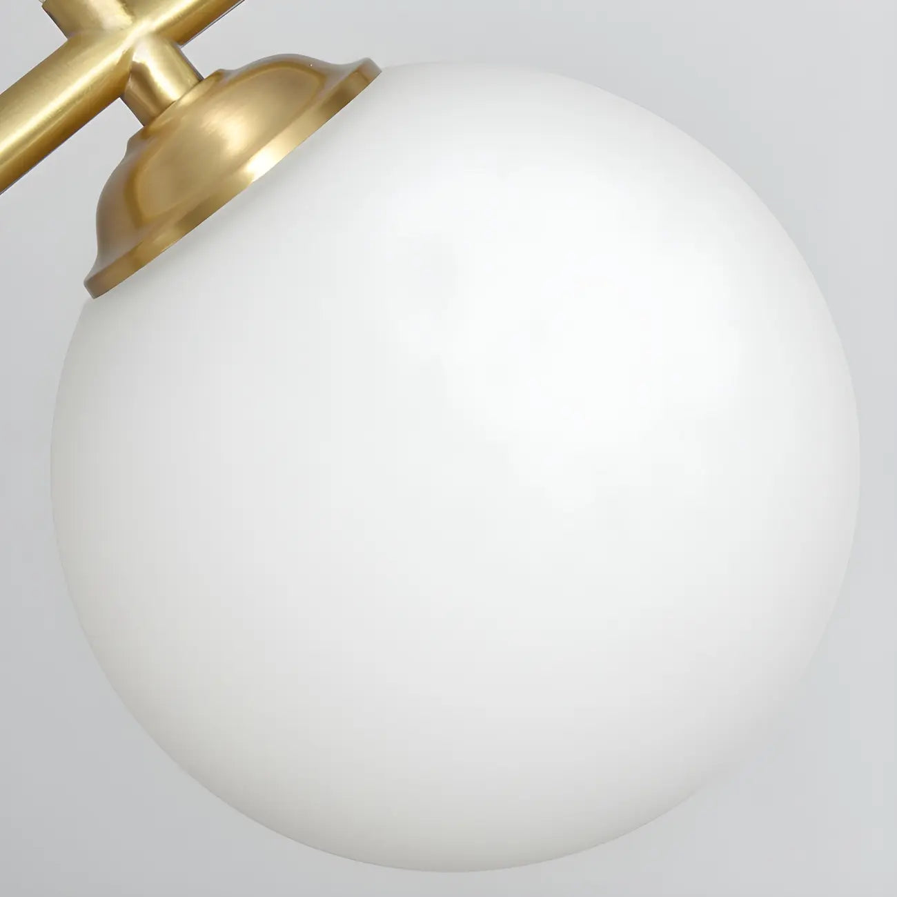 Suspension moderne en verre globe pour usage résidentiel