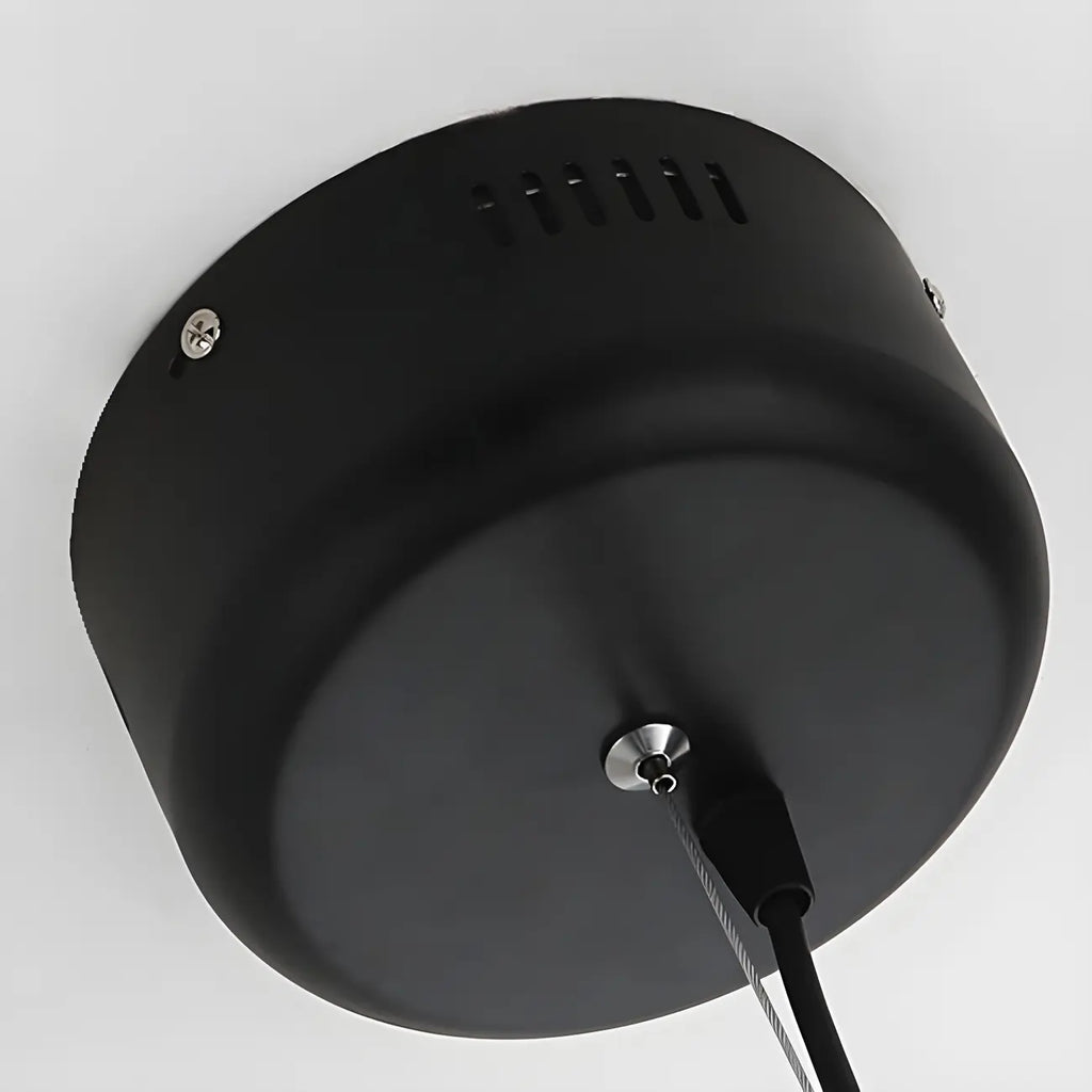 Lustre Sputnik moderne en verre globe réglable