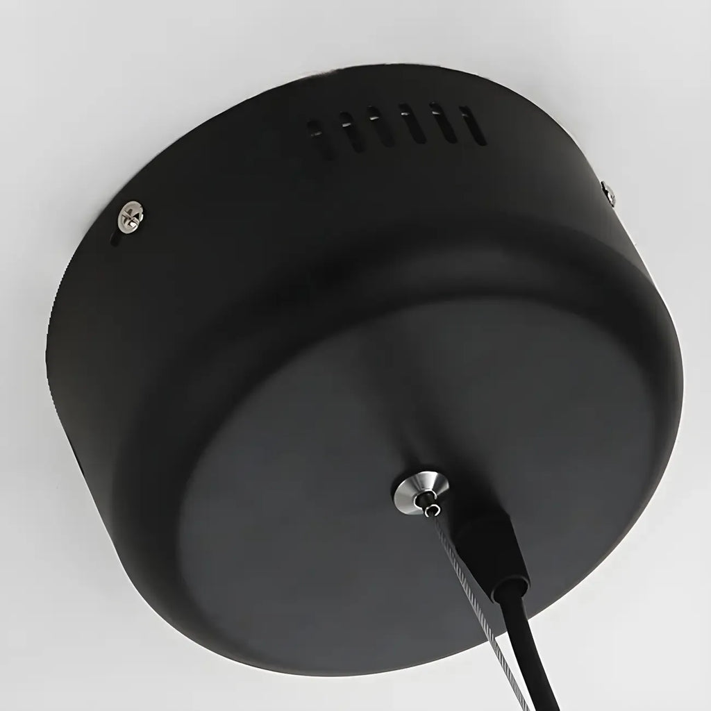 Lustre Sputnik moderne en verre globe réglable