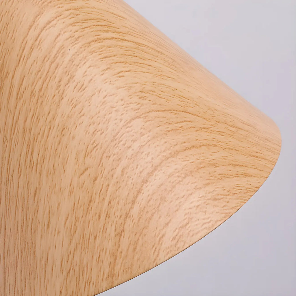 Applique murale moderne en métal noir conique à bras articulé