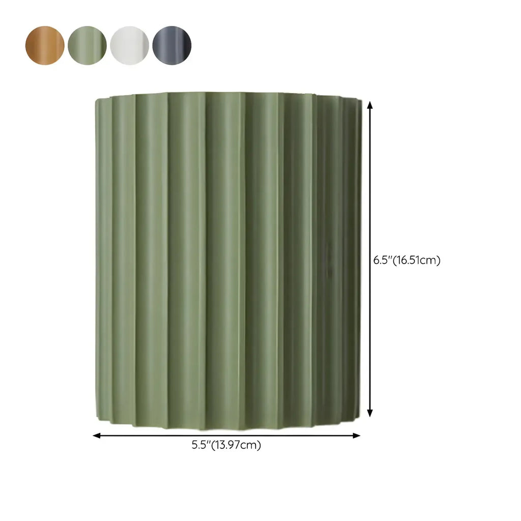 Applique murale moderne demi-cylindre nervurée à éclairage indirect