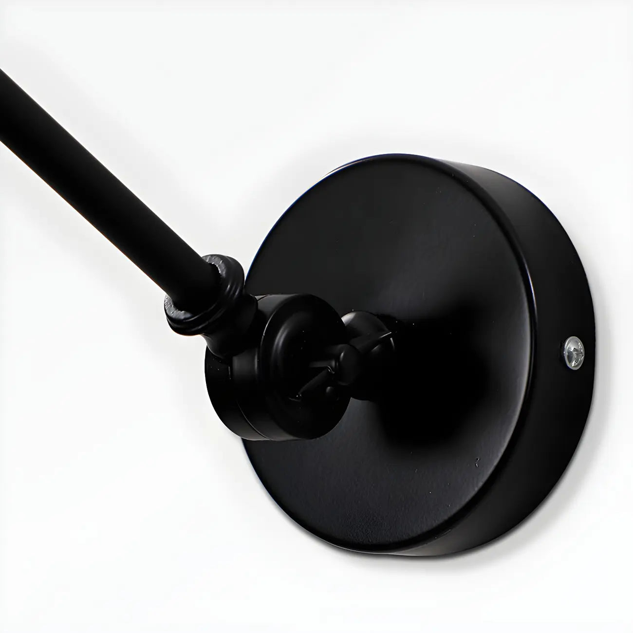 Applique murale moderne et simple en métal à bras articulé réglable