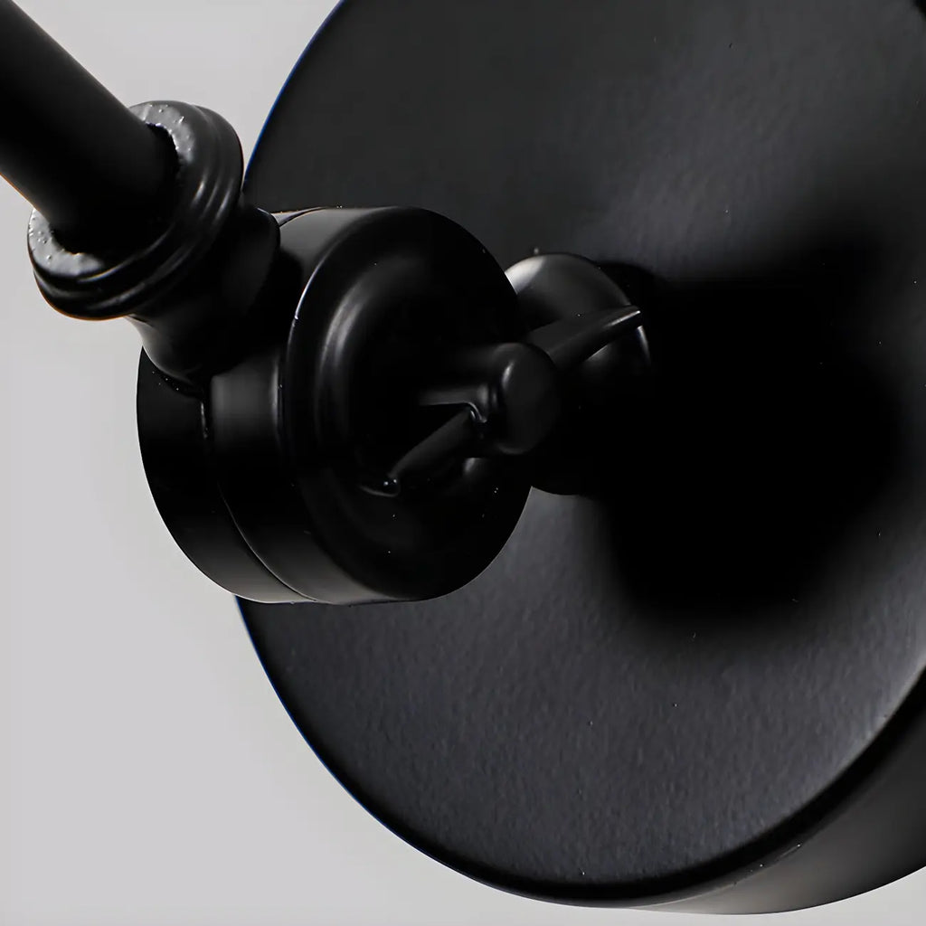 Applique murale moderne et simple en métal à bras articulé réglable