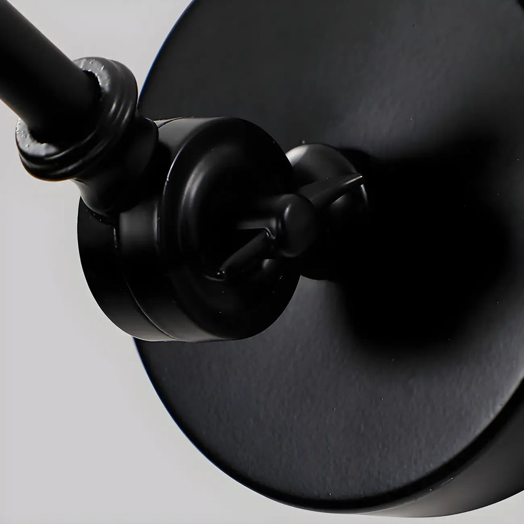 Applique murale moderne et simple en métal à bras articulé réglable