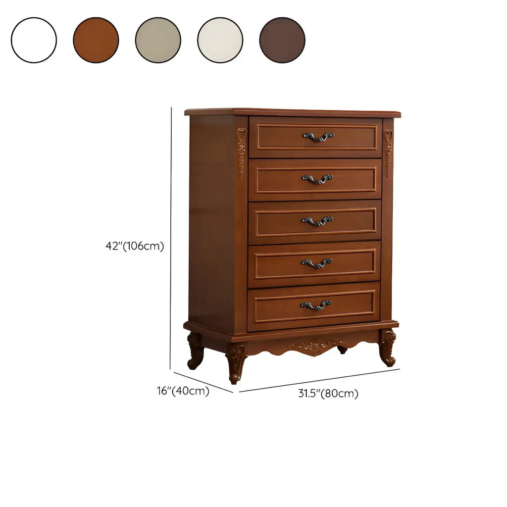 Commode double vintage en bois beige avec étagères